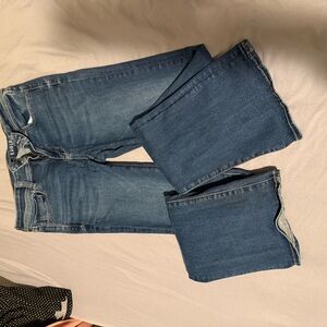 American Eagle Outfitters Dark Blue Boot Cut Jeans